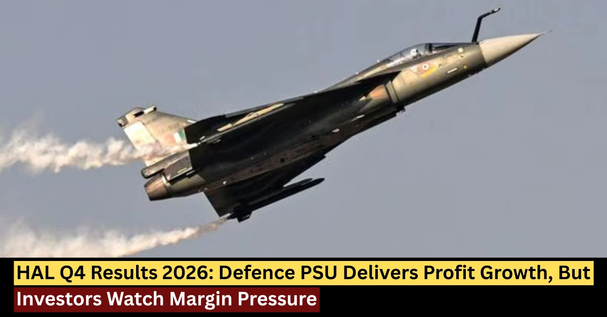HAL Q4 Results 2026 defence PSU profit growth HAL stock margin pressure update
