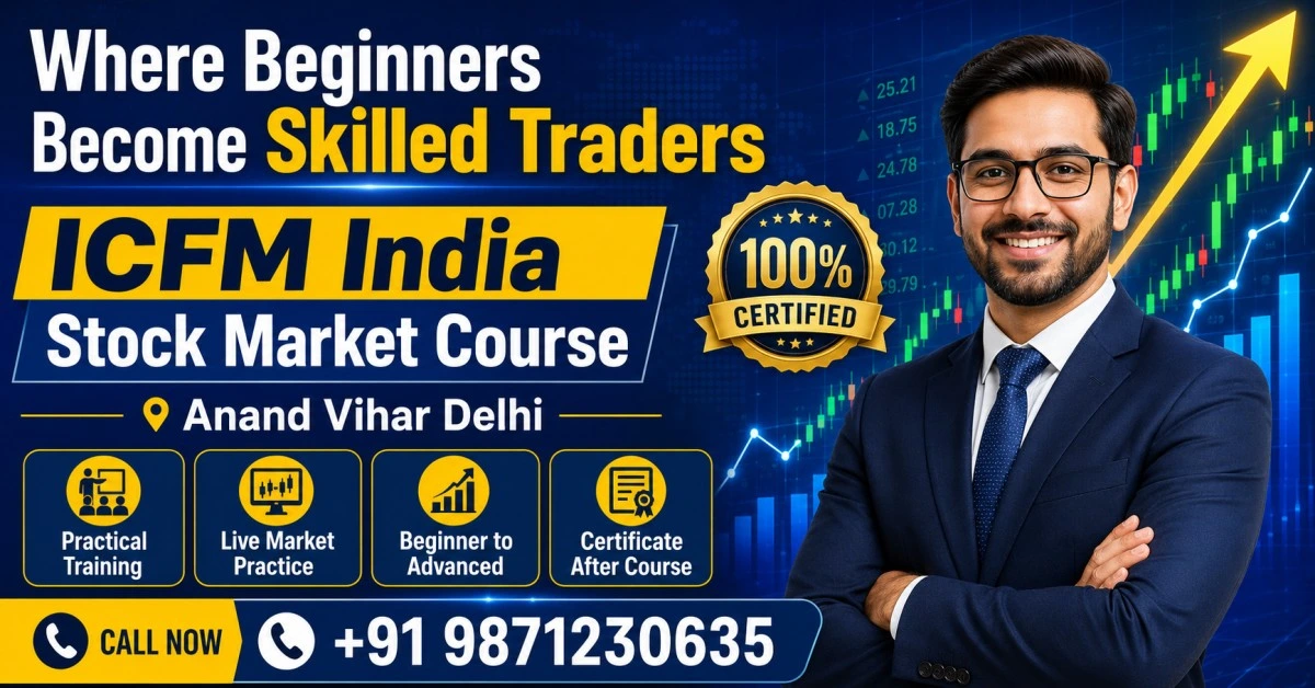Stock market course Anand Vihar, Trading classes Anand Vihar,