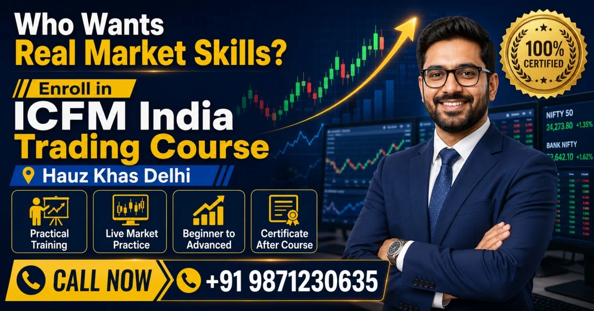 Stock market course Hauz Khas, Trading course Hauz Khas,Stock market classes Delhi