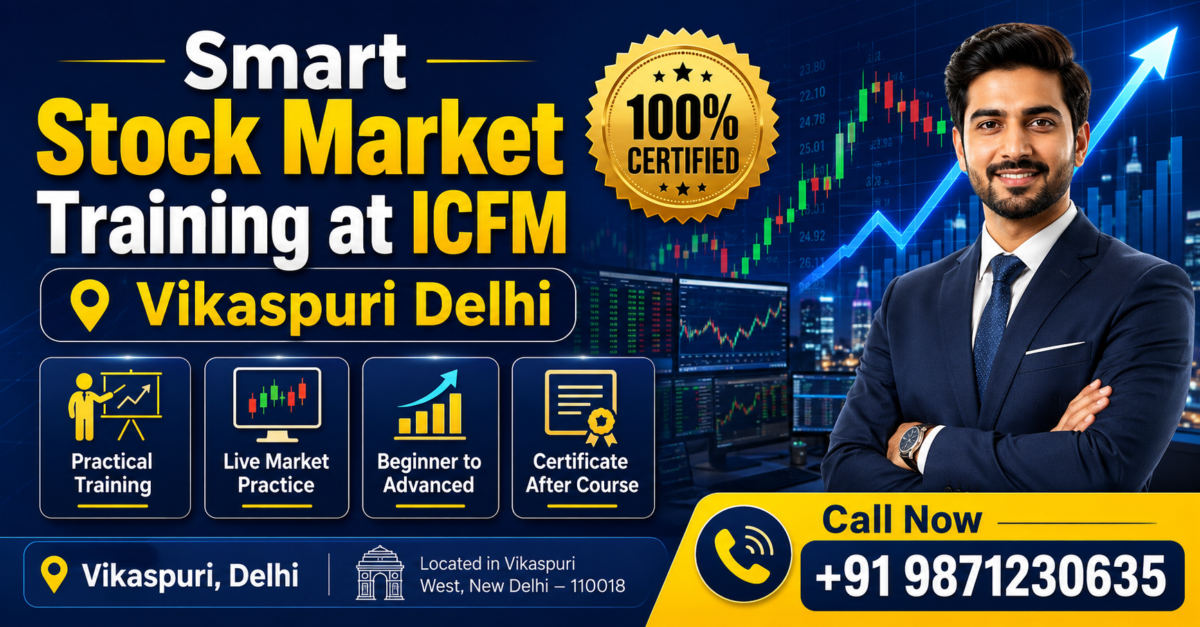 Stock market course Vikaspuri, Share market course Vikaspuri,