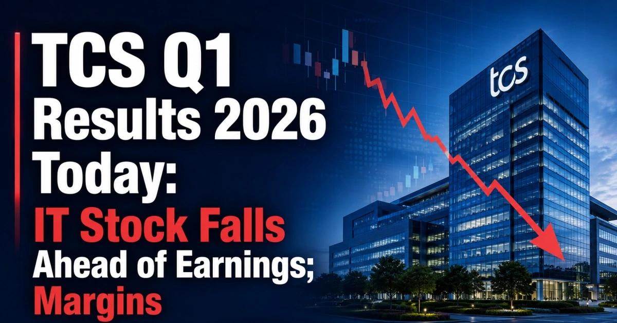 TCS Q1 Results 2026: IT stock falls ahead of earnings, margins and dividend in focus