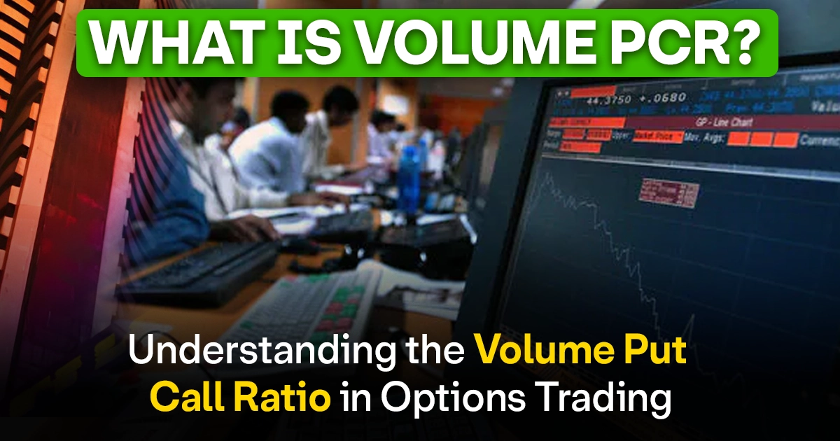 Volume PCR formula: Put volume divided by Call volume