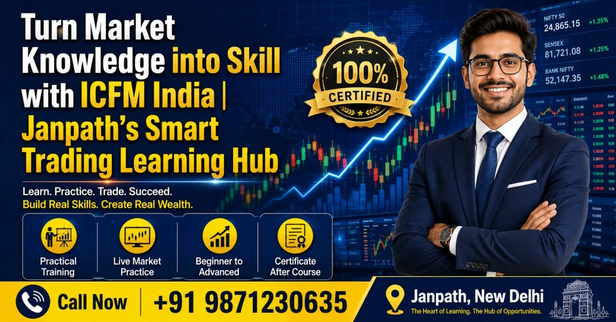 Stock market course Janpath, Trading classes Janpath