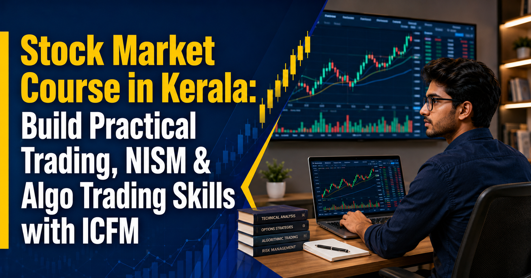Stock Market Course in Kerala with ICFM trading, NISM and algo trading training