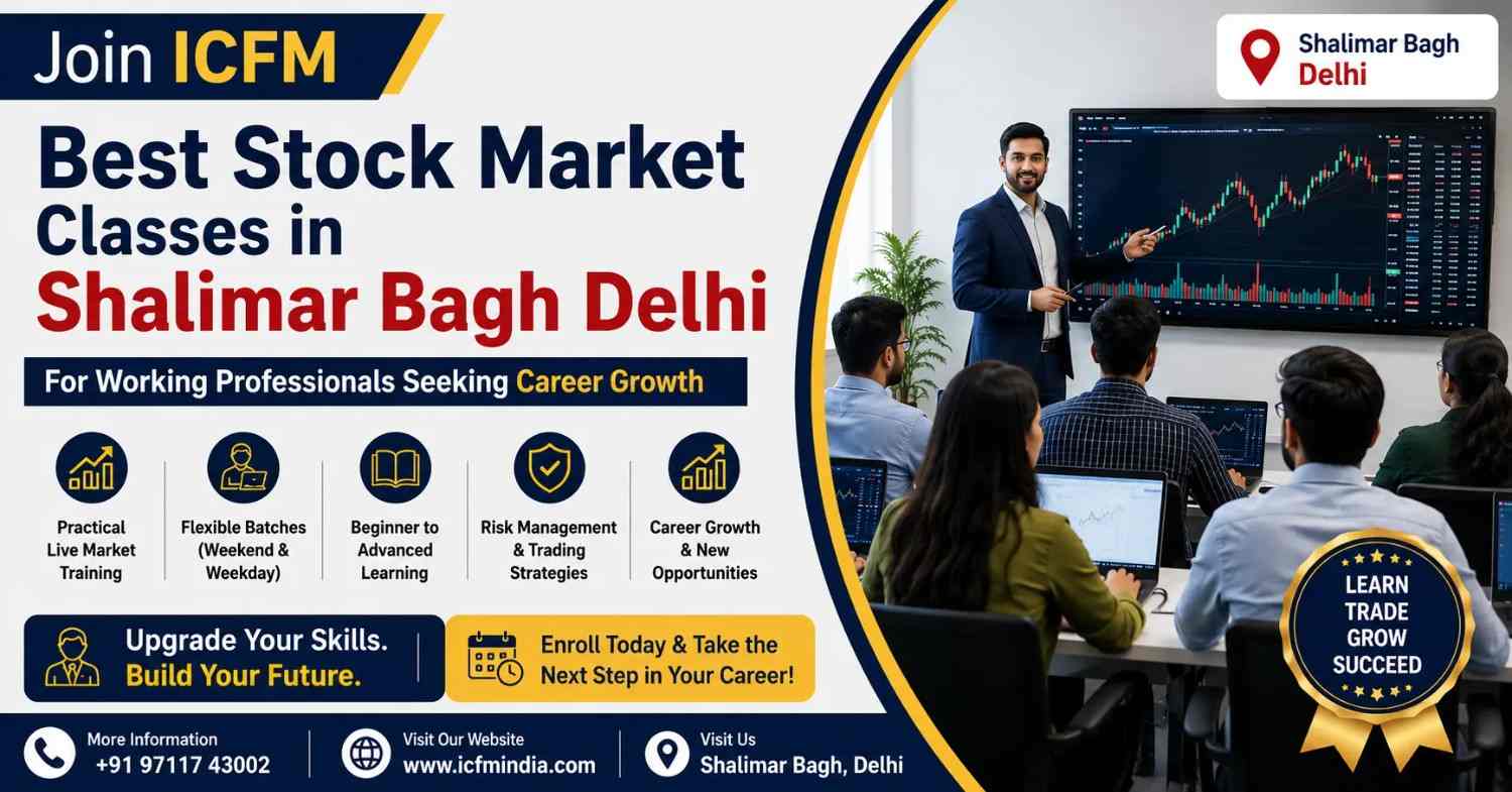 Best Stock Market Classes in Shalimar Bagh, Delhi