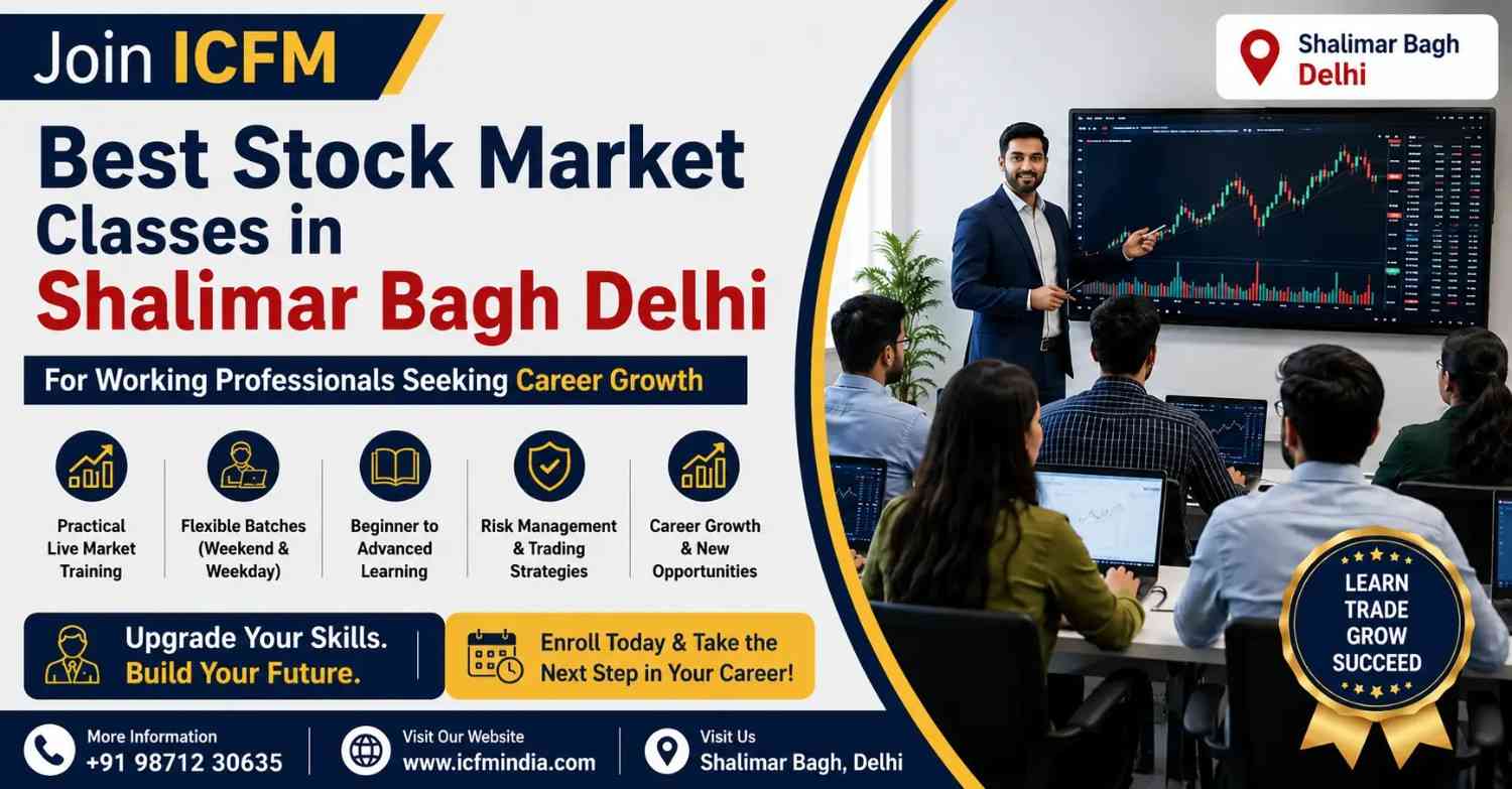 Best Stock Market Classes in Shalimar Bagh, Delhi